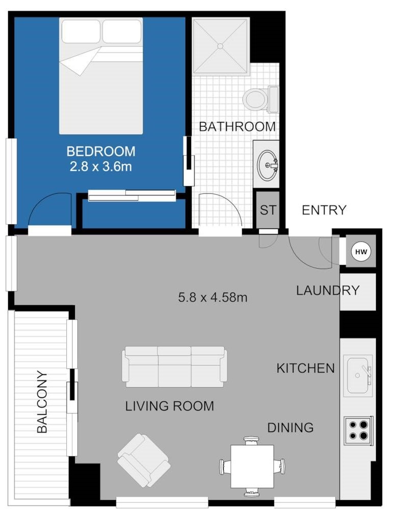 Lighter Quay Wynyard Quarter 1 Bed 1 Bath with world-class amenities - photo 12
