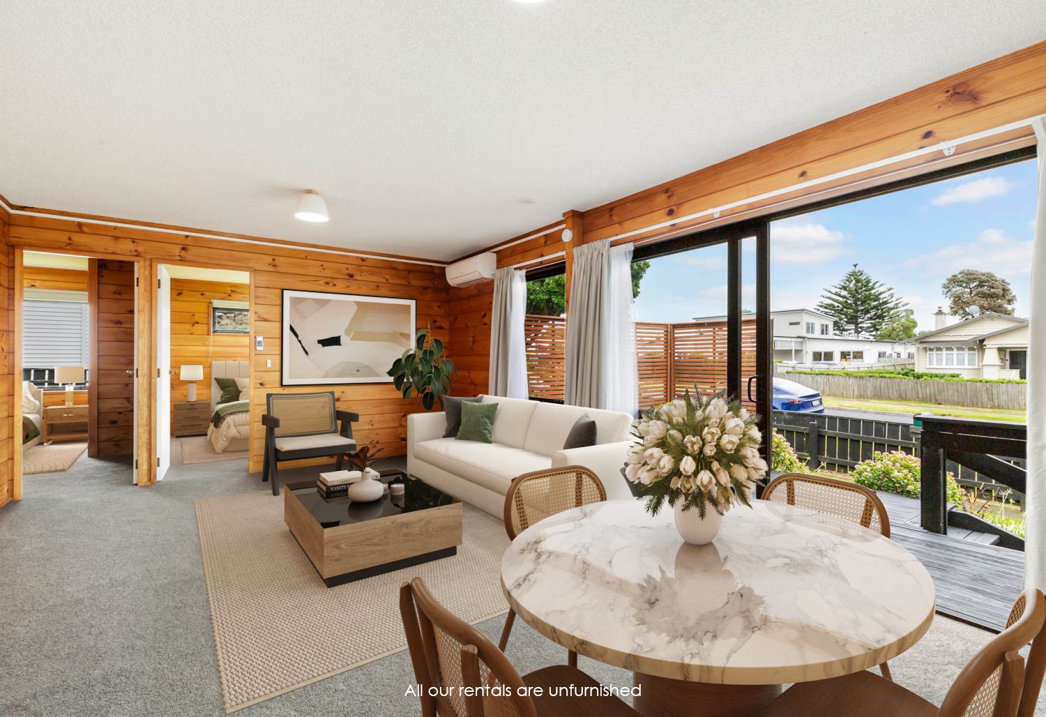 Gorgeous sunny warm 2 bedroom home