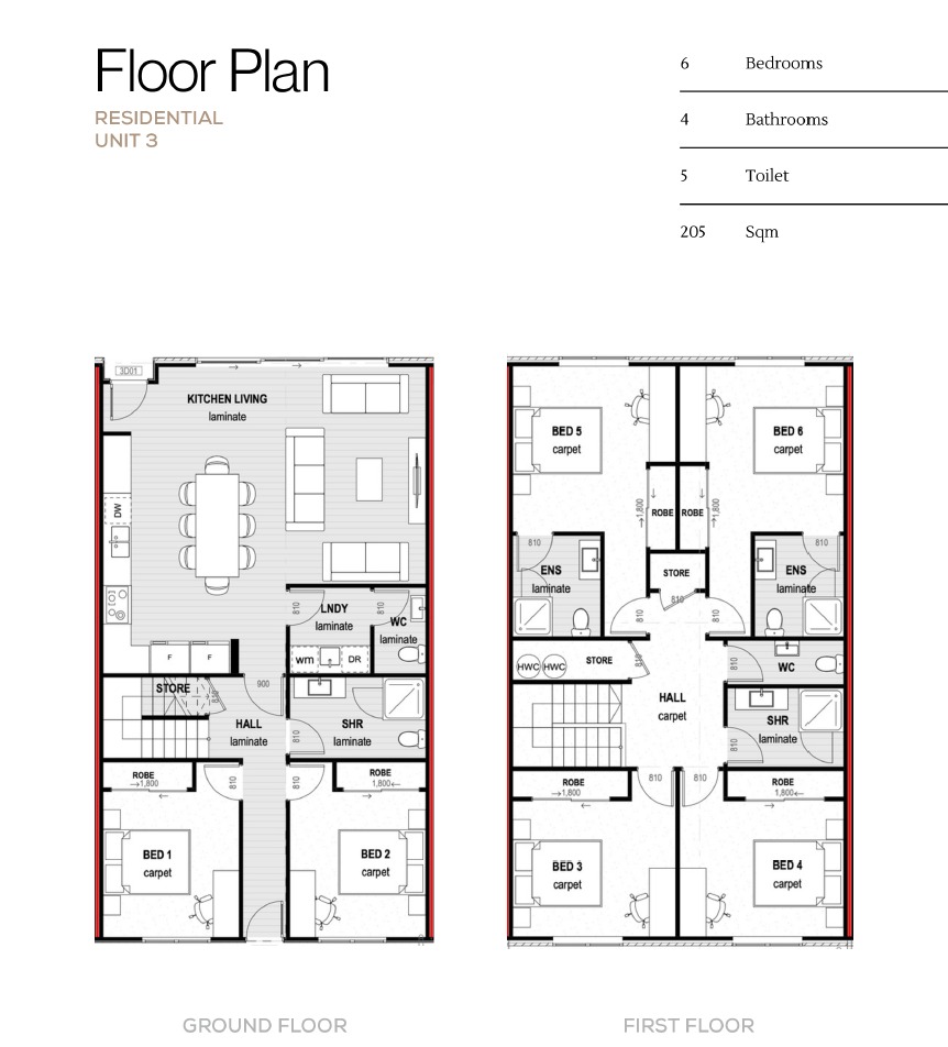 Unit 3 Floor Plan