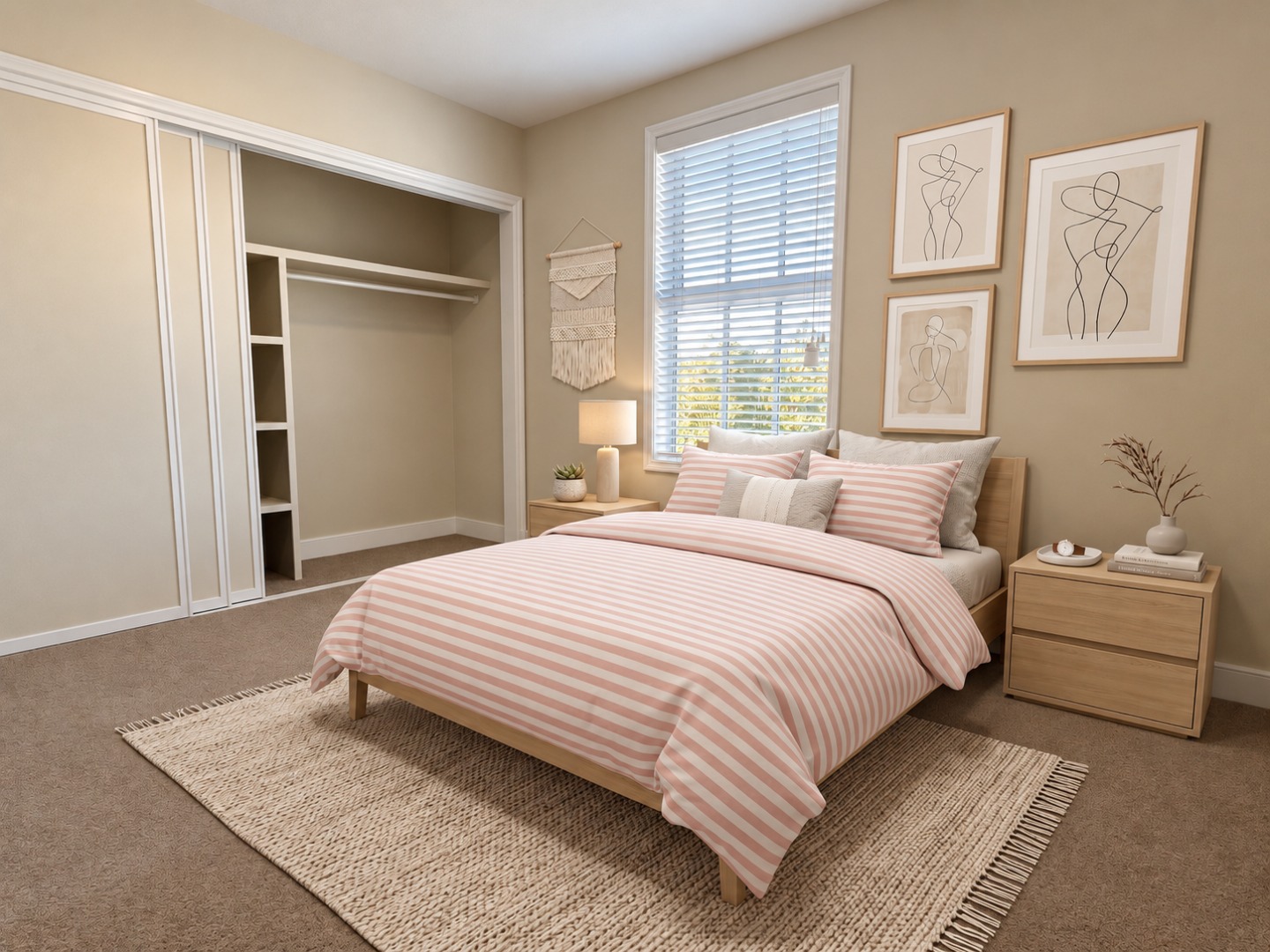 Warm Boho Bedroom Retreat