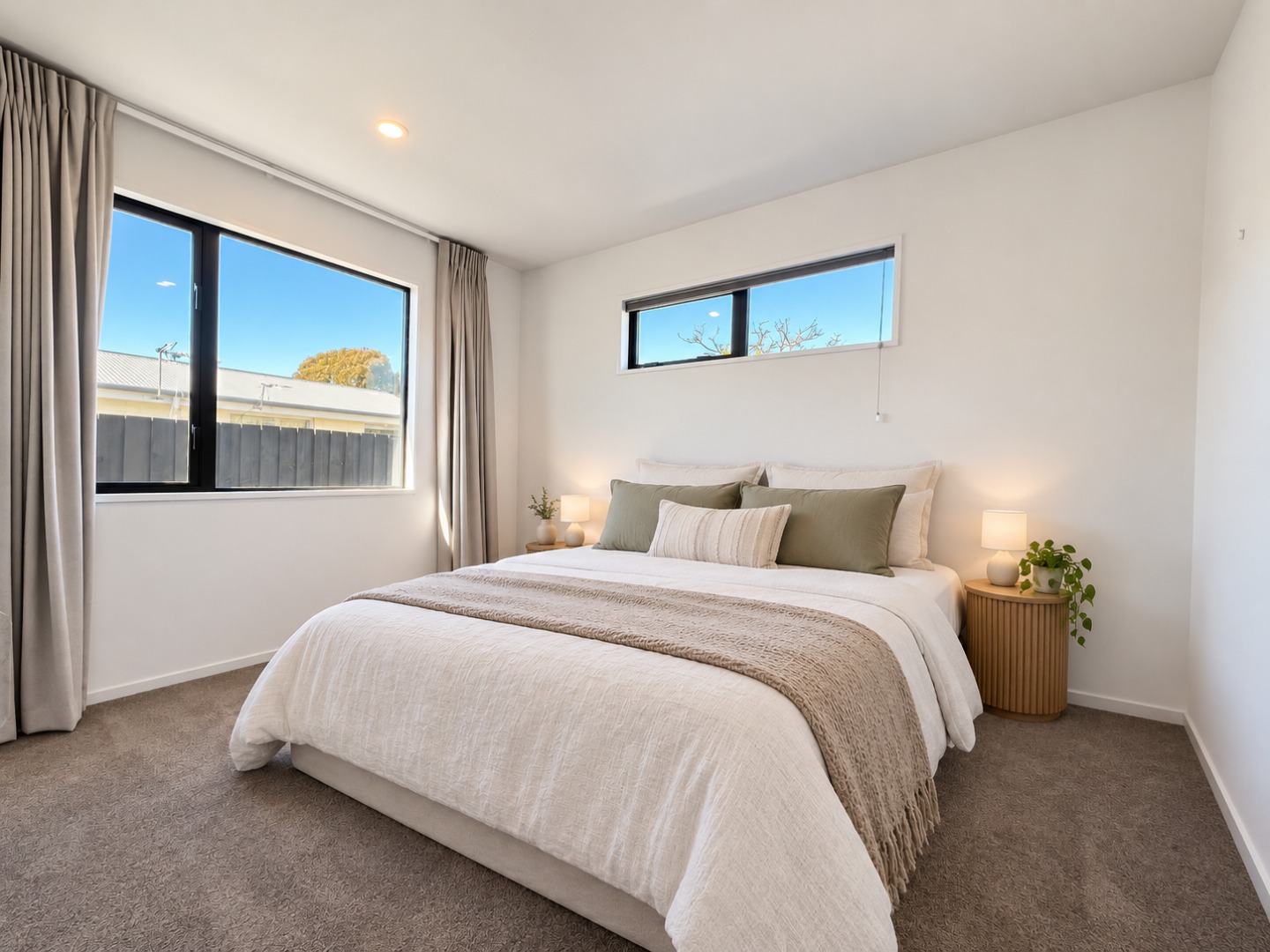 Bright Minimalist Bedroom Retreat