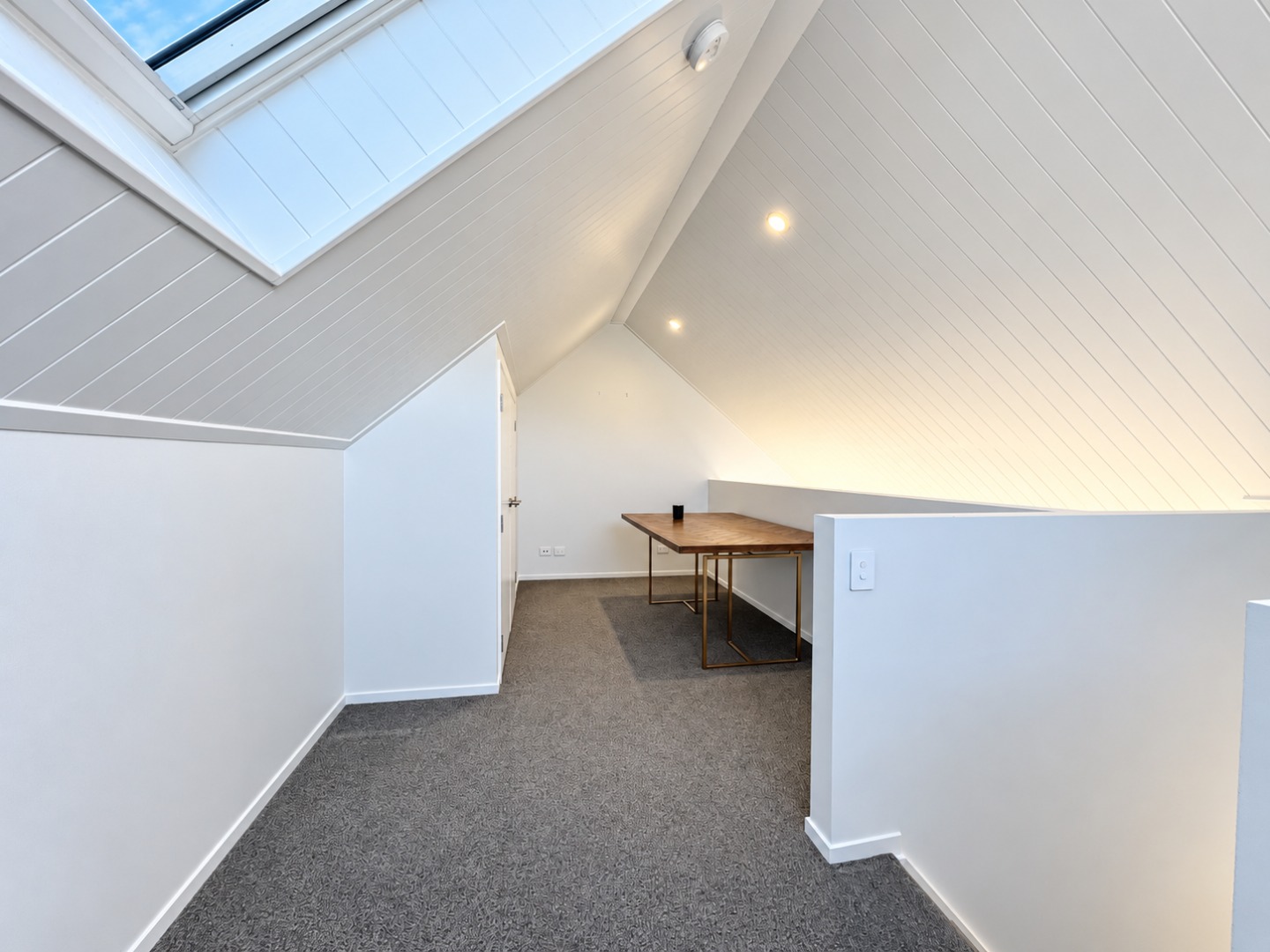 Bright Modern Attic Loft with Skylight