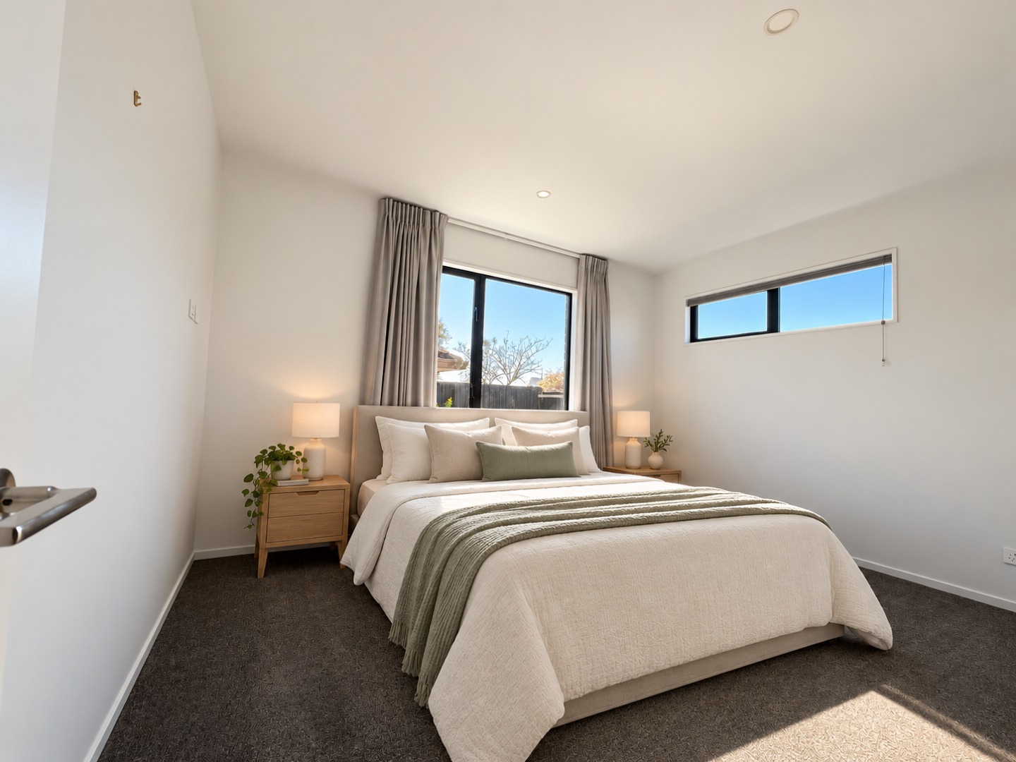 Sunlit Sage Bedroom Retreat