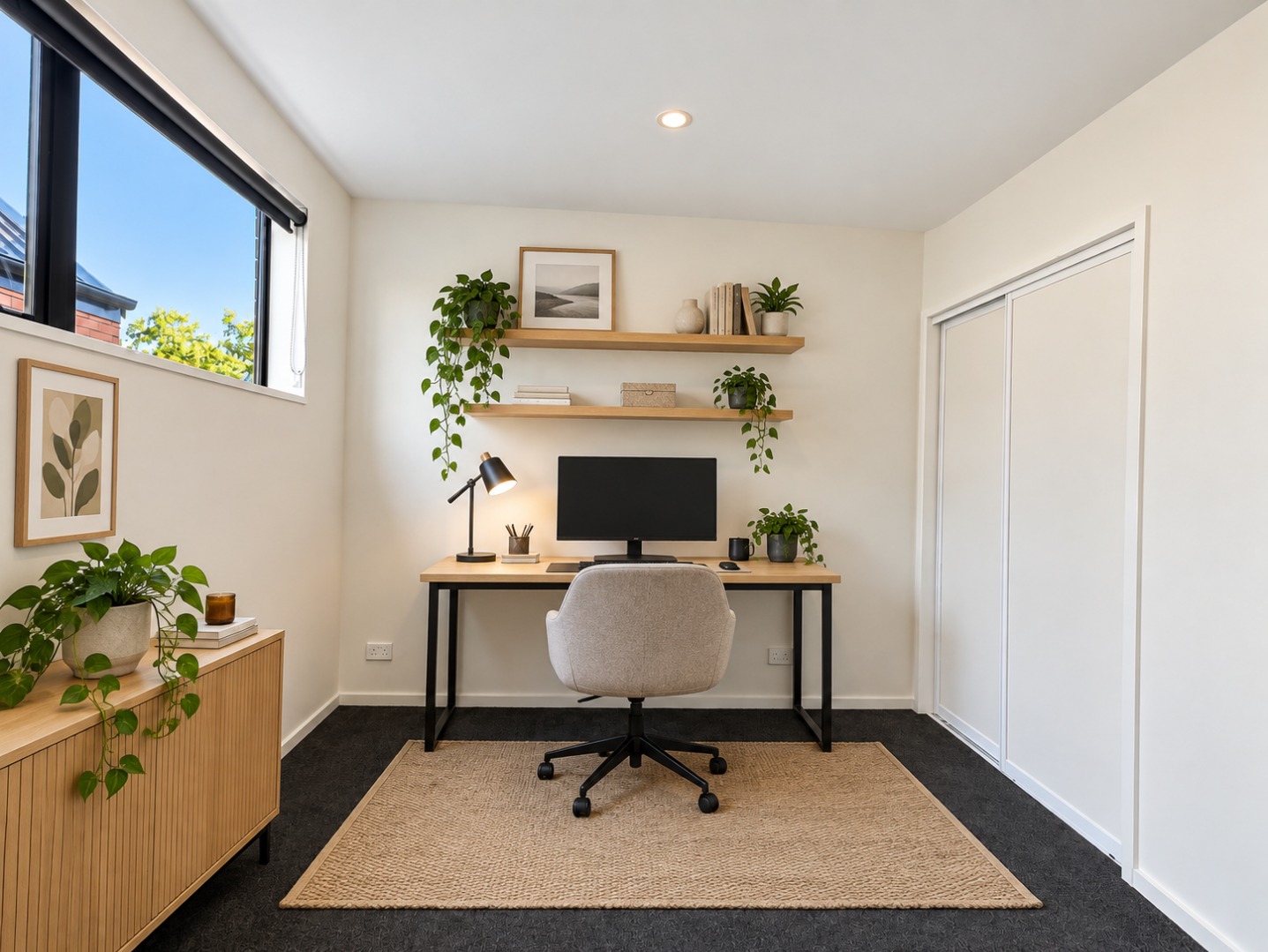Minimalist Scandinavian Home Office
