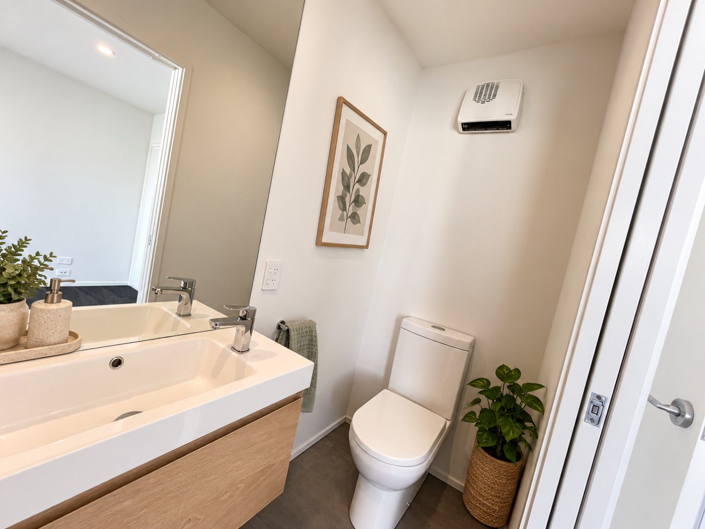 Modern Scandinavian Powder Room
