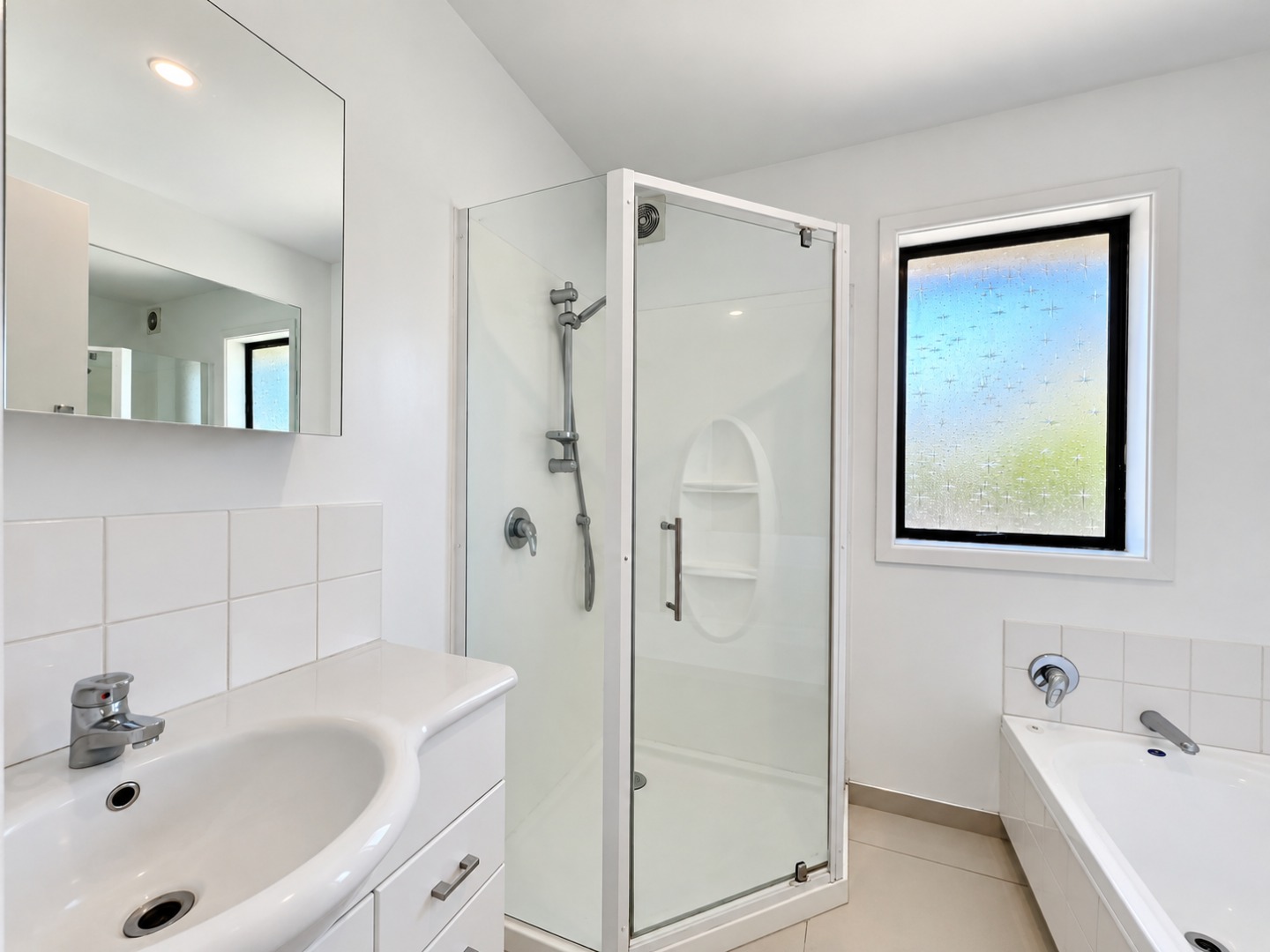 Bright Modern Bathroom Interior