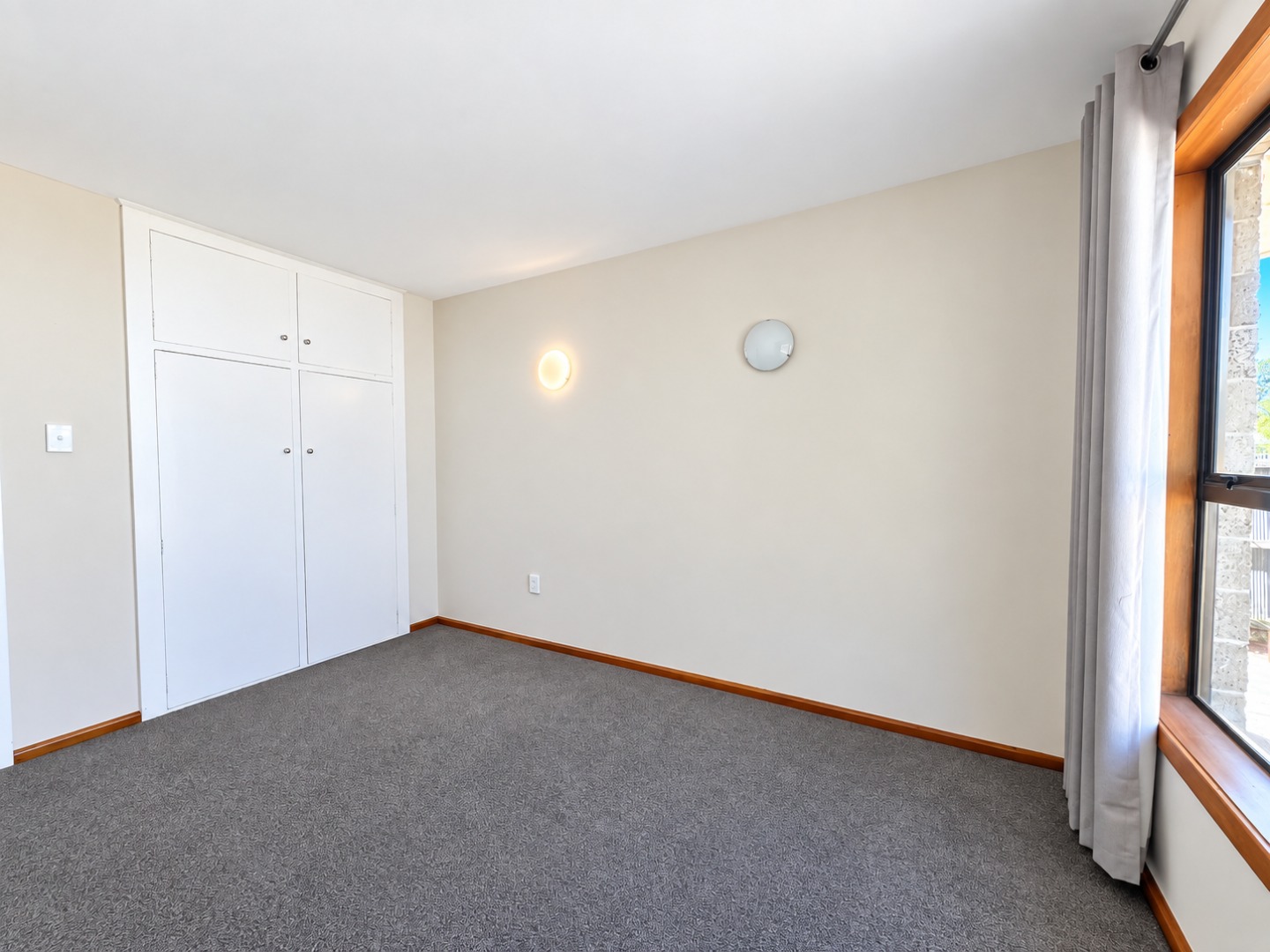 Bright Minimalist Bedroom Interior