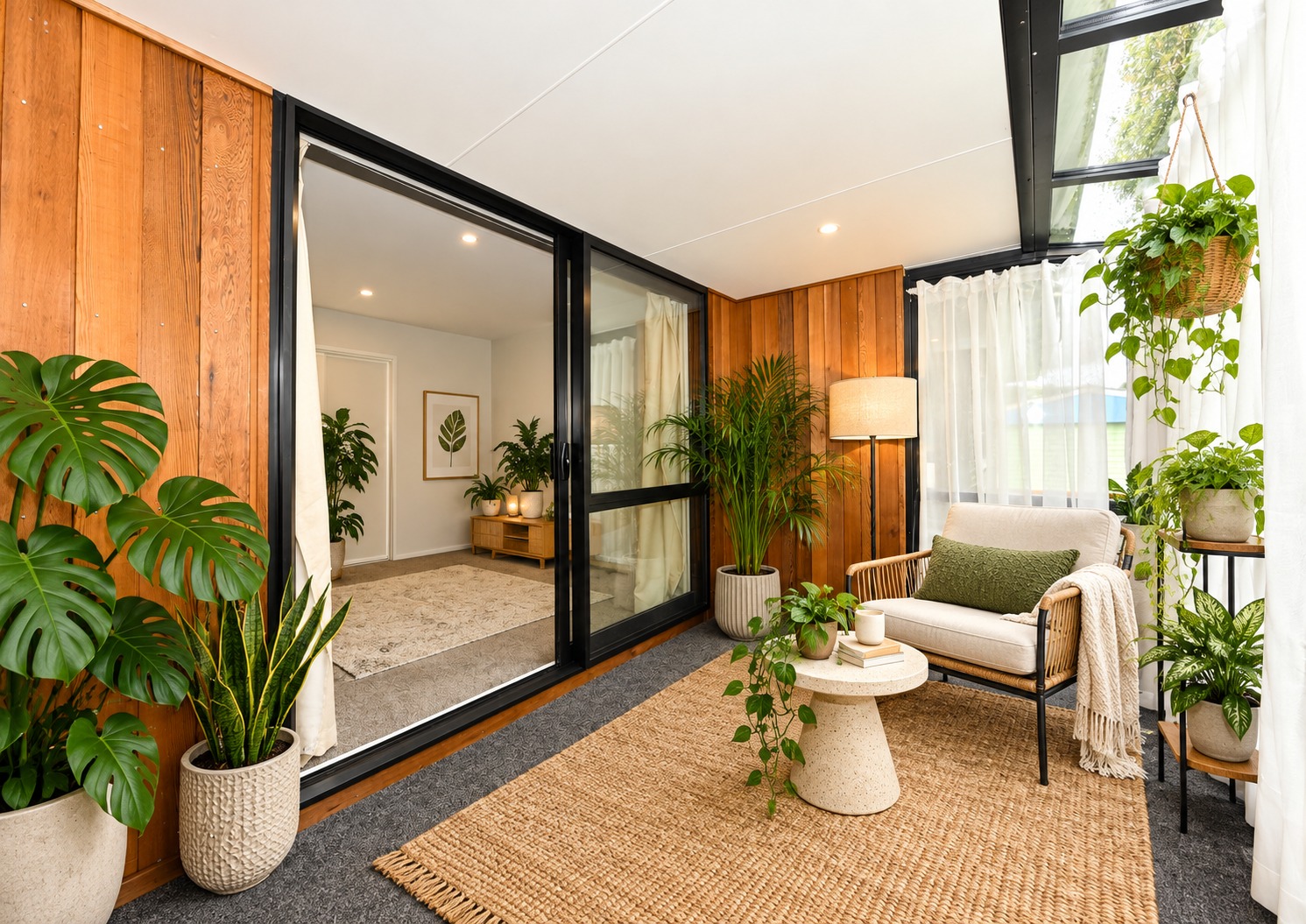 Cozy Botanical Sunroom Retreat