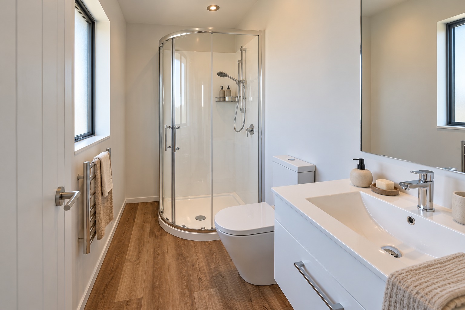 Modern Scandinavian Bathroom Retreat