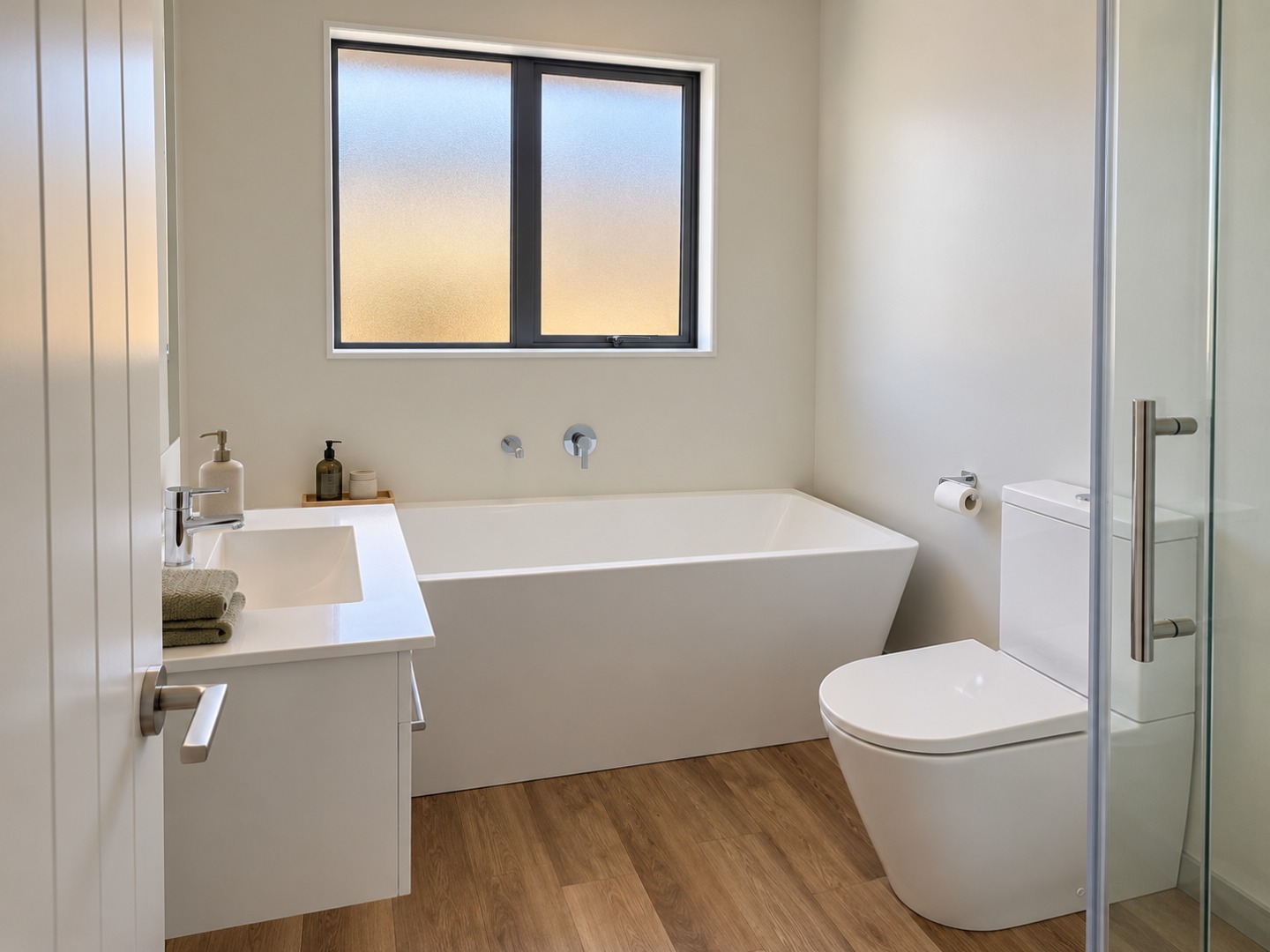 Modern Minimalist Bathroom Retreat