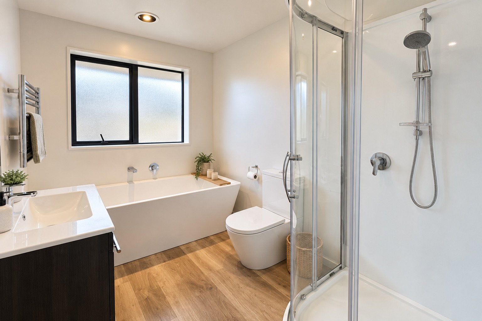 Modern Scandinavian Bathroom Retreat