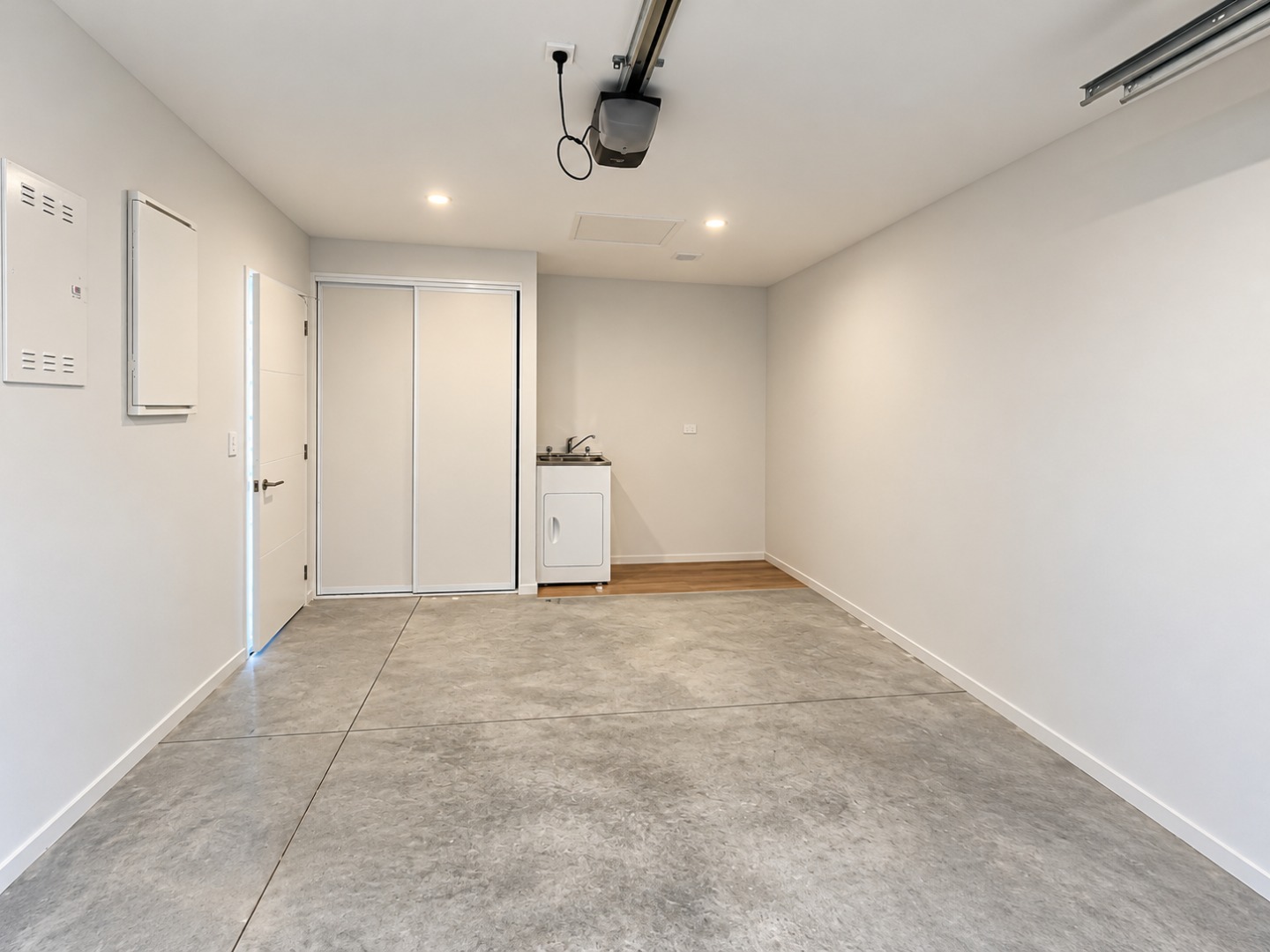 Modern Garage Laundry Utility Room