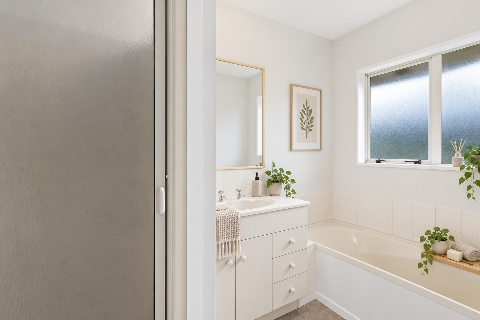 Serene Scandinavian Bathroom Retreat