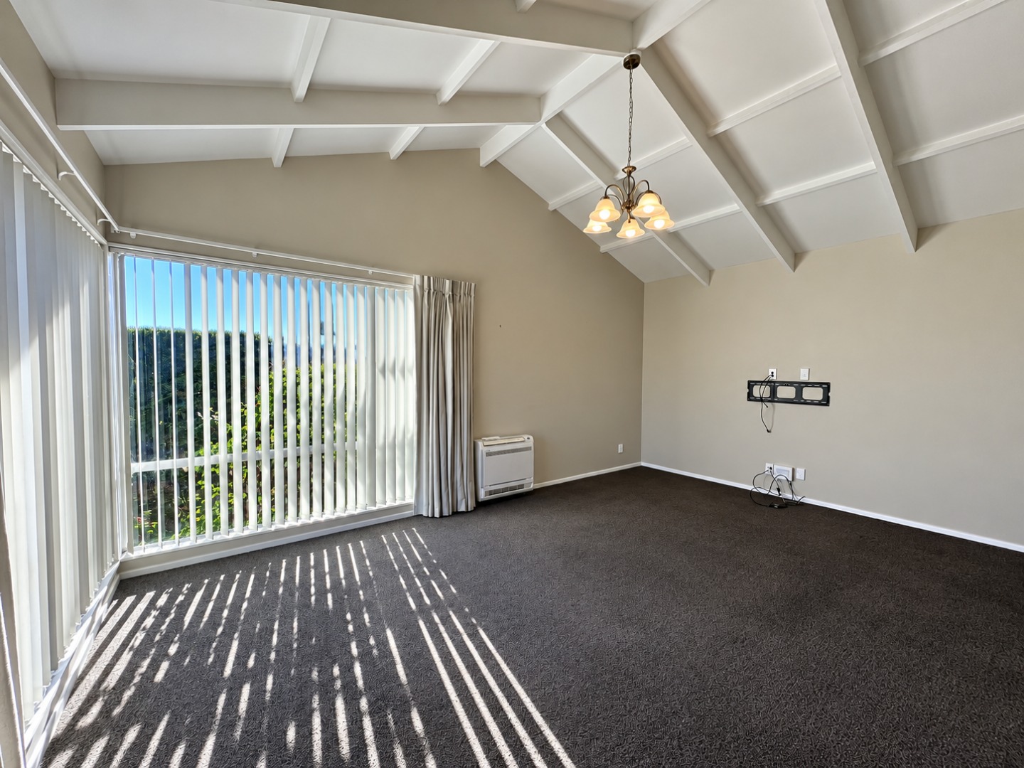 Sunlit Vaulted Living Room