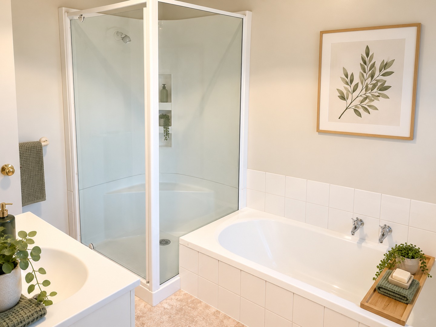 Calm Spa-Inspired Bathroom Retreat
